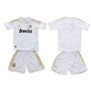  Real Madrid 2012 Kids Home Jersey Shirt & Shorts   For Kids 