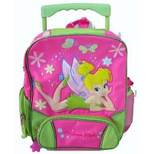    Disney Tinker Bell Rolling Backpack (Kids Size) Toys & Games