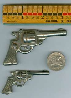 OLD SOLID IRON TOY GUNS 1 OVERSIZED NIC/PL GUARANTEED OLD 