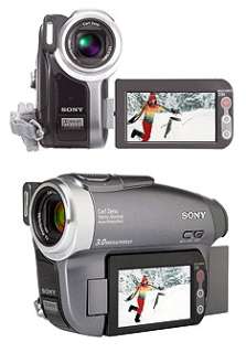 DVD Sony DCR DVD403 * 3MP * 10X Opt. * Tele + Wide Lens  