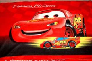 Cars Lightning McQueen Fleece Panel Fabric  
