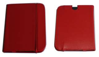   Leather Folio Cover for 6 Barnes&Noble Nook Touch eBook Reader  