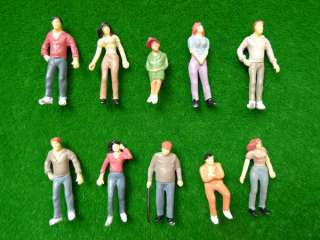 20 x 143 Painted Model People Figures Train O Scale  
