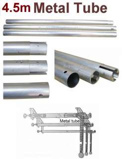 Metal Tube for Electric Manual Roller Background System  