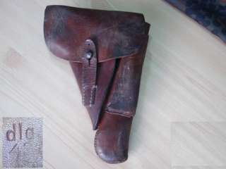 WWII 1943 ORIGINAL GERMAN LEATHER WALTHER P38 HOLSTER  