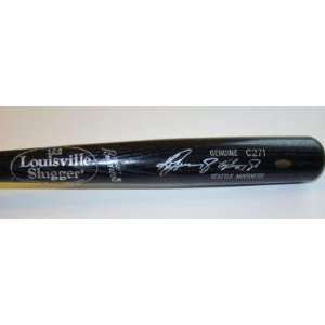 Ken Griffey Jr. Autographed Baseball Bat   Louisville Slugger Genuine 