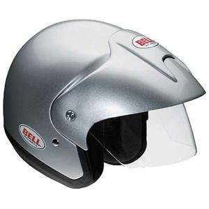  Bell Mag 8 Helmet   Medium/Metallic Silver Automotive