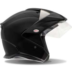  Bell Mag 9 Rally Open Face Motorcycle Helmet Gloss Black S 