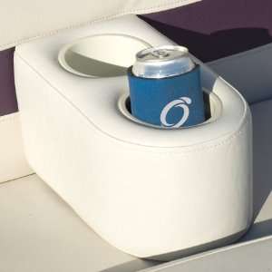 Portable Dual Cup Holder   For Boat And Pontoon Seats  