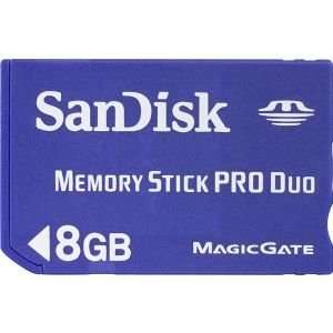  8GB Memory Stick Pro Duo Memory Card Electronics