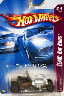 2008 Hot Wheels Rat Rods #125 T Bucket  