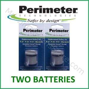 PET STOP INVISIBLE FENCE DOG COLLAR BATTERY R21&R51  
