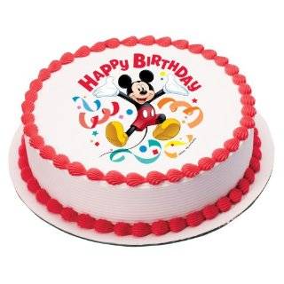 Mickey Mouse Clubhouse Streamer Edible Image Cake Topper