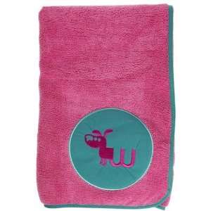  Waghearted Signature W Microfiber Towel   Pink (Quantity 