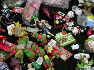 Variety Lot Of Hanging Christmas Tree Decorations $300  