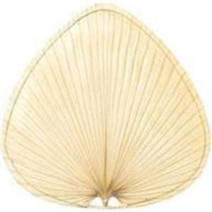   Tropical Red/Brown Palm Fan Blade Miscellaneous