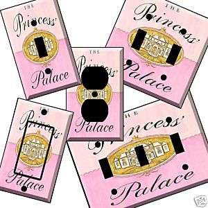 Child Cp Princess Palace Light Switch Cover wall plate  