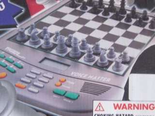 Voice Master Talking Chess Computer Game Sensory Set by Tiger 