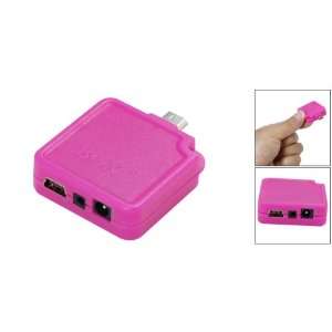   Gino Mini Hot Pink Plastic Charger Box for Nokia N70 7610 Electronics