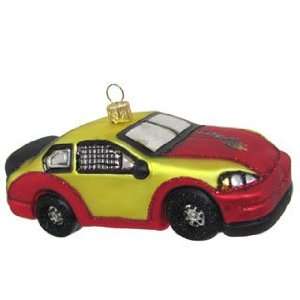 Personalized Racing Car Christmas Ornament 
