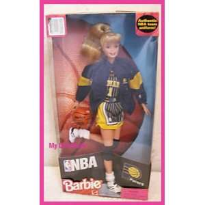  NBA National Basketball Association Indiana Pacers Barbie Doll 