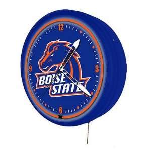  NCAA   Metal Encased Neon Clock School Virginia Tech 