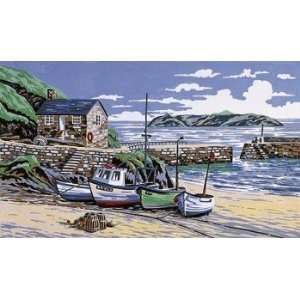    Mullion Cove, Cornwall   Needlepoint Kit Arts, Crafts & Sewing