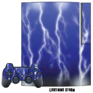 Skin Decal Cover Playstation 3 Console + two PS3 Controllers 