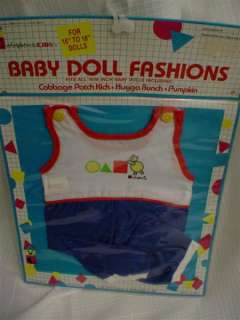 DOLL CLOTHES CABBAGE PATCH KIDS 16 18 DOLL new vintage  