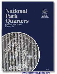 Whitman National Park Quarters Folder Volume 1 Coin Album 2010 2015 