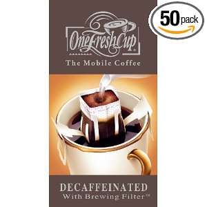 One Fresh Cup Decaffeinated (Pack of 50)  Grocery 