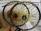 New 2012 Spinergy Xyclone Race Yellow PBO Spokes Wheel Set  