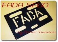 Reproduction Radio Back FADA 5F60  