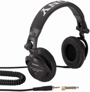 Sony MDR V500DJ Studio Monitor Swivel Re Mix Series 40mm Headphones 