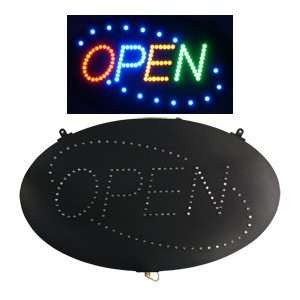  L.E.D. LED Open Animated Sign Window Display Board Neon 