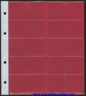 Lindner Karat Coin Album 10 refill pages / 20 coins /K3  