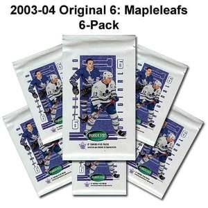  Parkhurst 2003 04 Nhl Original 6 Maple Leafs 6 Pack Of 