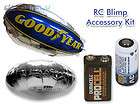 RC Blimp Accessory Bundle 9V+3V, GoodYear + UFO Balloon