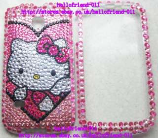 Hello Kitty Rhinestone cover Hard case For Huawei Ascend II 2 M865 #6 