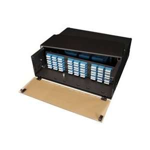  High Density Slide Out Patch Panel, Rack Mount 3RU, 9 Adapter Panel 