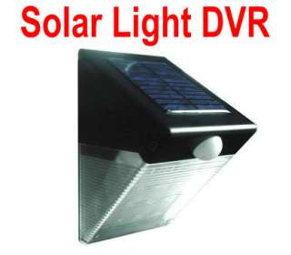 Solar Light Camera DVR Cam Overwrite Motion Detection  