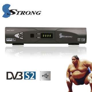 STRONG SRT 4669X DVB S2 Satellite Receiver PVR Recorder  