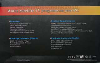 DVB S Digital Satellite TV Tuner Box Play&Record PVR Receiver TV Tuner 