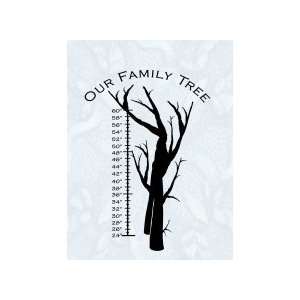  Our family tree   Removeable Wall Decal   selected color Dark Pink 