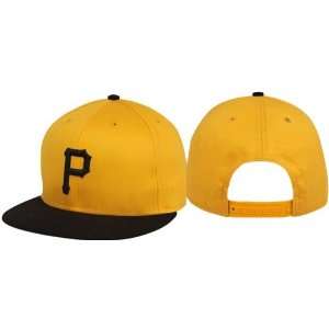 MLB Pittsburgh Pirates Snapbacks Hats Yellow  Sports 