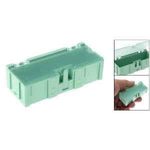   Green Plastic Components Storage Enclosure Case Box