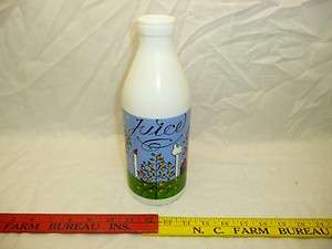   VERNON JUICE WATER COLLECTIBLE JUG White milk glass style pitcher old