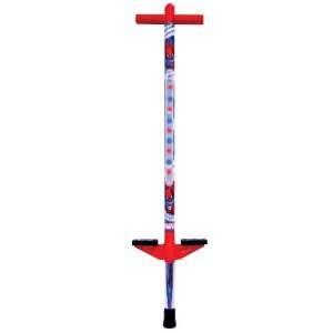 Spiderman Street Flyers Pogo Stick with Lights (Red)  