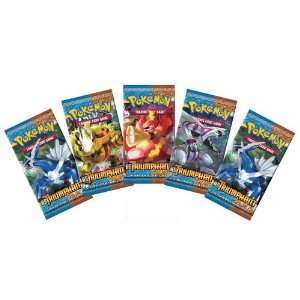  Pokemon Cards   HS TRIUMPHANT   Booster Packs (5 pack lot 
