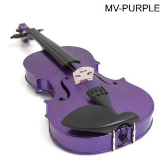 Mendini Violin All Size & Color +Shoulder rest & Tuner  